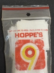 Hoppe’s Gun Cleaning Patches 100 Ct .22-.270 Cal DuPont REEMY NIP