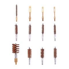 Gun Cleaning Kit .17 .22/.223/5.56MM .243 .280 .30 MultiCaliber Brushes in Bag