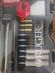 Allen Ruger Universal Handgun Cleaning Kit 18 Piece 380ACP to .45ACP 27836