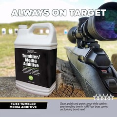 FLITZ Tumbler Media Additive 1 Gallon Ammonia-Free Tumbling Polish (SEE VIDEO)