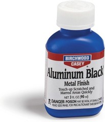 3oz Aluminum Black Metal Finish | Scratch Restore Fast Dry Birchwood Casey