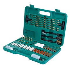 Universal Gun Cleaning Kit Gun Cleaning Brushes Mops Muff Guard w/ Carrying Case