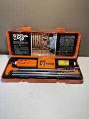 Vintage Hoppe’s Gun Cleaning Kit – ORIGINAL ALL Everything Included Orange