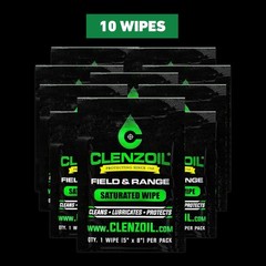 CLENZOIL Field & Range Single Wipe Multi-Pack – Individual CLP 10 Count
