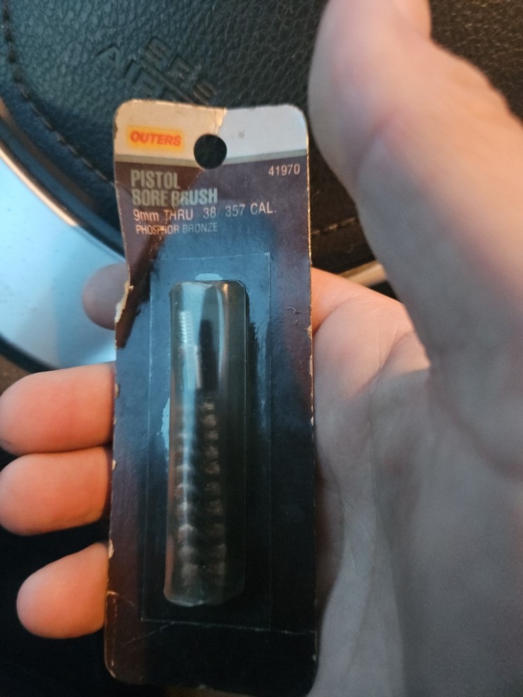Outers Bronze Bore Pistol Brush – .38/.357/.380/9mm