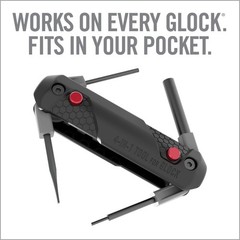 Glock Accessories – 2-in-1 Tool, 4-in-1 Tool & Pro Pack with Gun Mat & Cleaning