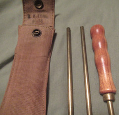 Brass RIFLE CLEANING ROD – 3 Piece, Jointed – 36 inches