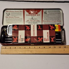 Vintage Outers Rifle Cleaning Kit No. 477 in Original Metal Box With Manual