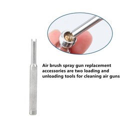 Air Brush Tools, 2 Pack Needle Packing Nut or Valve Screw Replacement Repair …