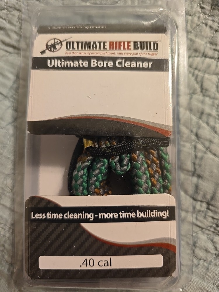 Ultimate Rifle Build Bore Cleaner, .40 Cal, M2