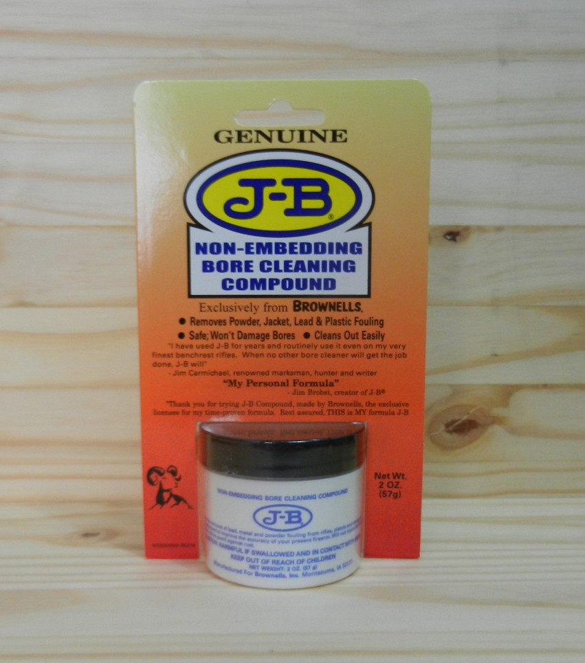 Brownells J-B; Non-Embedding Bore Cleaning Compound; 10168