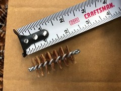 141313 COPPER WIRE SPIRAL BRUSH-7/8″ X 1.5″–LOT OF APPROXIMATELY 2000 PCS.