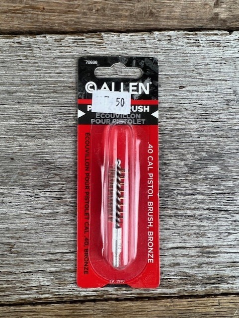 PISTOL BRUSH BRONZE 40CAL