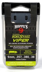HOPPE’S BORESNAKE VIPER DEN 9mm & 38/380/357 caliber Pistol Cleaning Kit 24002VD