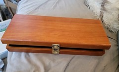 Hoppe’s No. 9 Deluxe Gun Cleaning Kit In Hinged Cherry Wood Box Accessories Rod