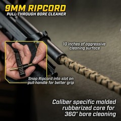 Otis Ripcord Deluxe Gun Cleaning Kit 9mm/.38/.357 Caliber FG-RCD-9MM Free Ship!