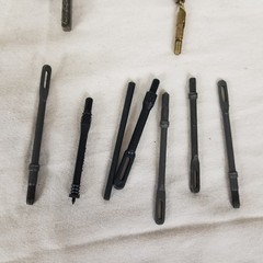 Long Barrel Cleaning Kit green Good Sectional multiple Rods Brushes military
