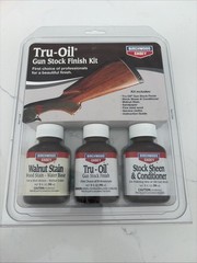 Birchwood Casey Gun Finishing Complete Tru-Oil® Gun Stock Finish Kit 23801 NOS