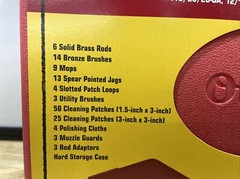 OUTERS 62 Piece 70074 Blow Molded Gun Cleaning Kit with Hard Case NEW