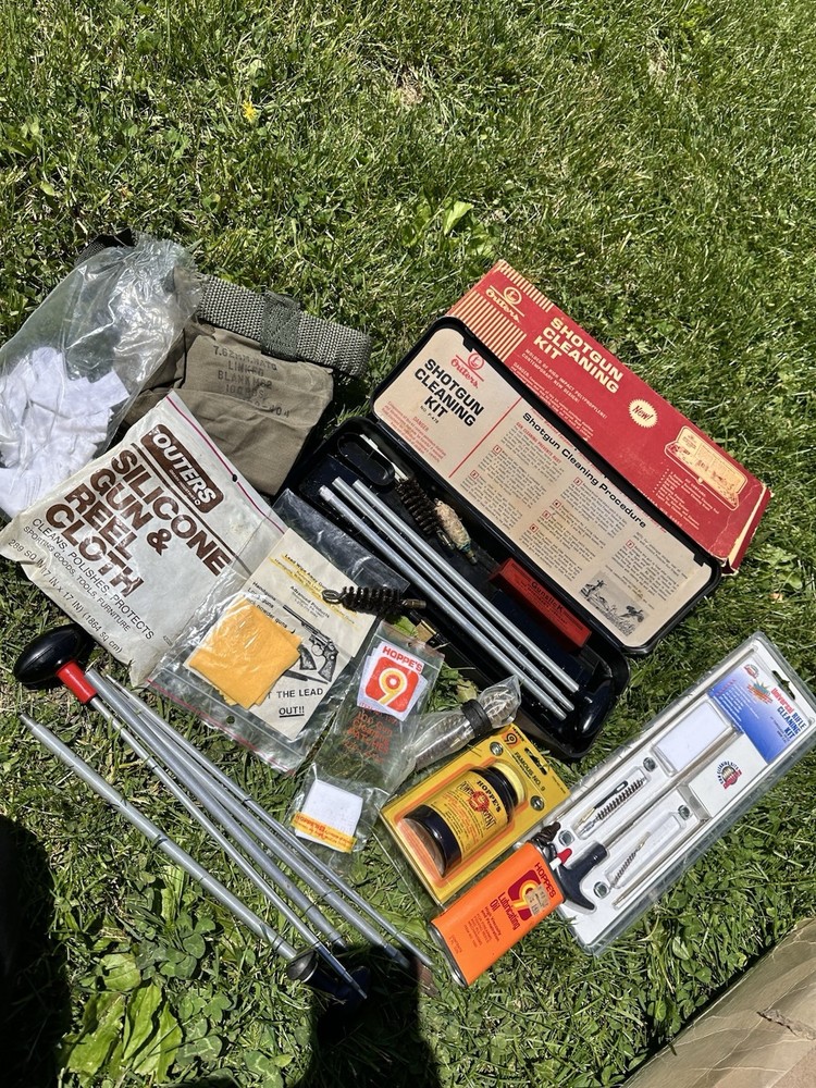 Vintage Outters Gun Cleaning Kit & Other Gun Related Items Lot Estate Finds