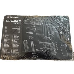 TekMat Sig Sauer SP2022 Cleaning Mat Diagram 11″ x 17″ – TEKR17SIGSP2022