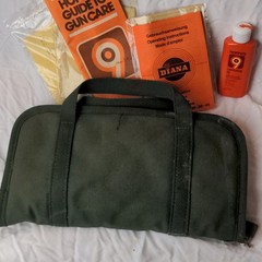 Hoppe’s Gun Cleaning Kit w/ Oil, Rod, Bore Brush, Cloth & Case
