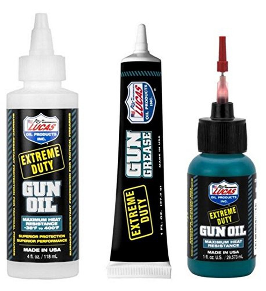 Prompt Lucas Extreme Duty 4oz Gun Oil 10877 – Grease Tube 10889 – Needle Oile…