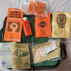 Hoppe’s Gun Cleaning Kit w/ Oil, Rod, Bore Brush, Cloth & Case