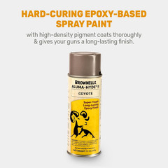 Aluma-Hyde 2 Epoxy Based Firearms Finish Aerosol Can Coyote