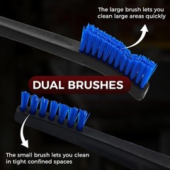 PINGMIC Gun Cleaning Brushes Set – 12 Pack Double-Ended Nylon Brushes with Plast