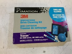 Imation-3M Travan DC 2000/MC 3000 Minicartridge Drive Cleaning Kit “L1C”