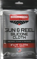 Birchwood Casey Silicone Gun and Reel Cloth Gray, 11″ x 14″ BC-30001