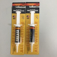 LOT OF 2 Shooter’s Choice Synthetic All-Weather Hi-Tech Gun Grease, 10ml Syringe