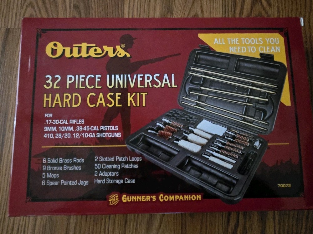 Outers 32 piece Gun Cleaning Kit