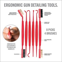 Real Avid Accu-Grip Picks & Brushes Rifle / Shotgun Plastic Model – AVPBS