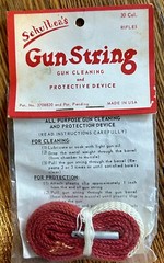 3 Pkgs Vintage Schultea’s Gun String Gun Cleaning and Protective Device Made USA