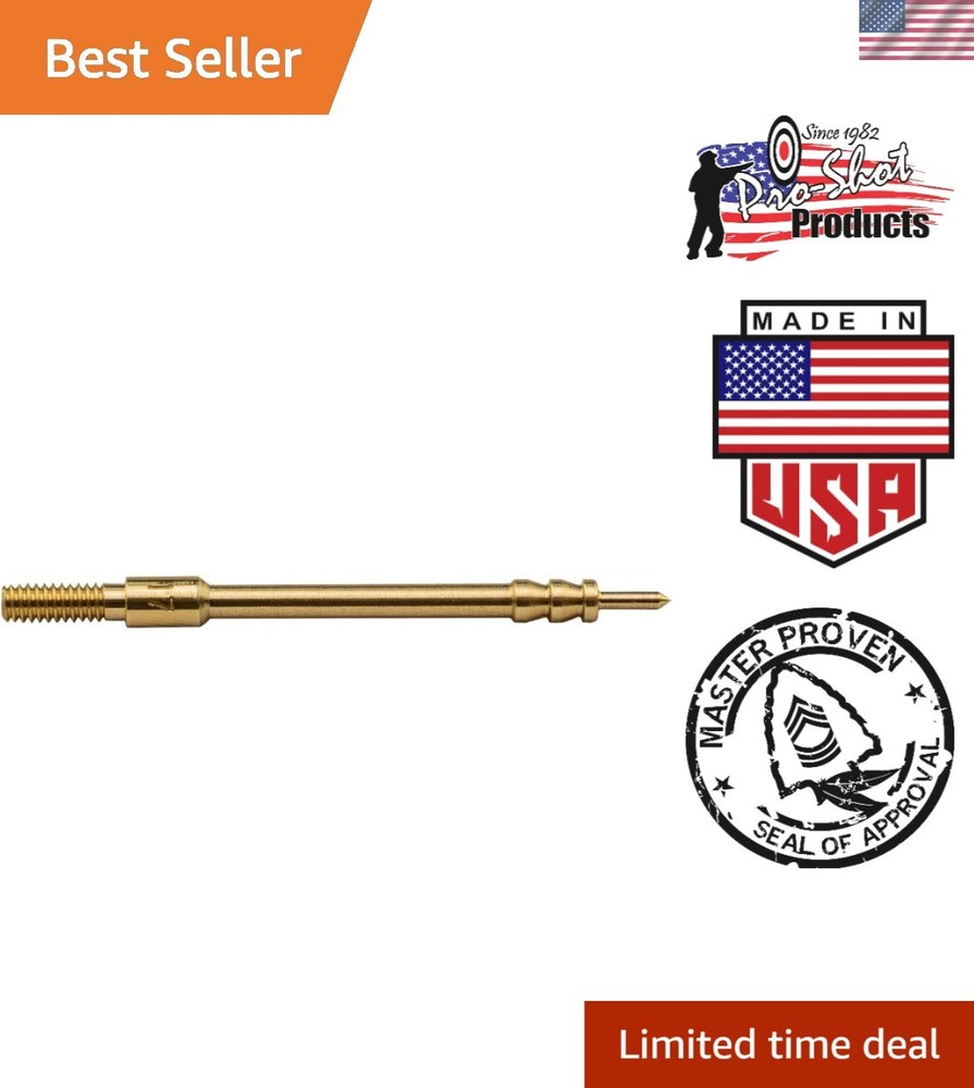 Precision Brass Spear Tip Jag for .17 Caliber – Benchrest-Quality Performance