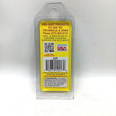 Pro-Shot Bore Brush For .22 Caliber Pistol #8-32 Threads Bronze Bristles – 22P