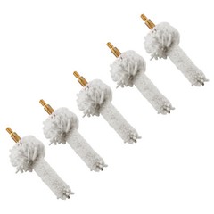 5 Pcs Firearm Rifle Chamber 8×32 Thread Gun Cleaning Bore Cotton Mop Brush Set