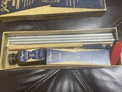 J C Higgins 12 16 Ga Vintage Shotgun Cleaning Kit Number 772 Complete 1960’s