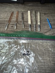 Gun Cleaning Brushes Mops Lube Cleaner .22 .30 .357 .45 .38 .243 .270 Shotgun