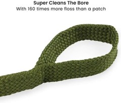 Bore Rope Gun Barrel Cleaning Snake for 38 357 380 Caliber & 9mm Rifles Pistols