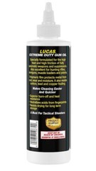 LUCAS Extreme Duty Gun Oil 8oz Lubes,Protects against Rust & Corrosion all metal