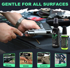Gun Cleaner & Lubricant CLP Kit 2oz Spray & 1oz Needle Oiler Firearm Maintenance