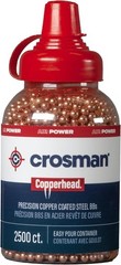 Crosman Copperhead 4.5mm Copper-Coated BBS 2500-count, Copper