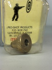 Pro-Shot Brass Muzzle Guard .22 .26 .27 Cal Rod Brand New