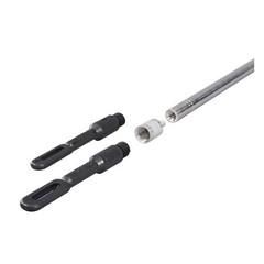 HOPPE’S 8mm .30 and .32 Caliber Rifle Aluminum Rod Cleaning Kit Clamshell Pack