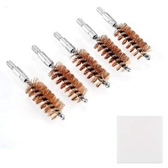 5 Pcs Phosphor Bristle Bronze Bore Gun .45 Cal (8-32 Thread) 2.2″ Length