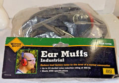 New Gun Safety Supplies: New Ear Muffs, Gun Cleaning Patches, Anti-Rust Cloth