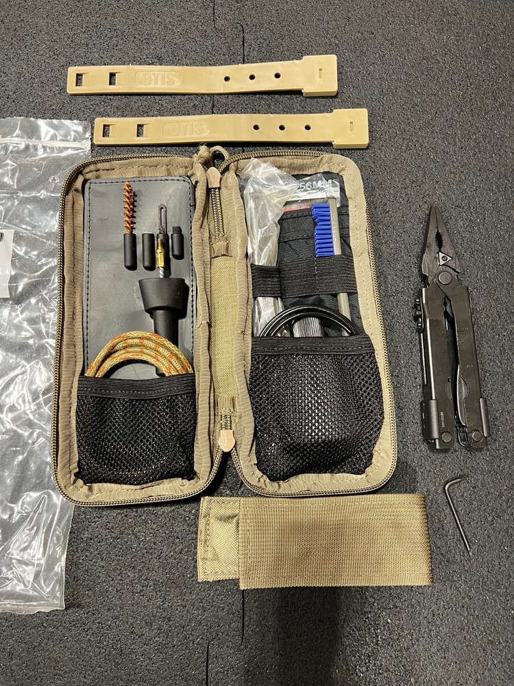 USGI OTIS 5.56MM Cleaning Kit w/ Gerber Multi-Tool 1005-01-624-1673